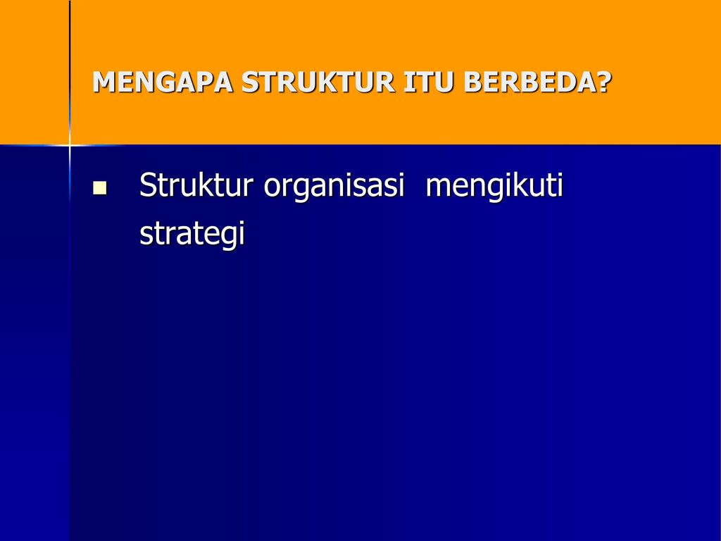 Perubahan Struktur Organisasi Ilustrasi